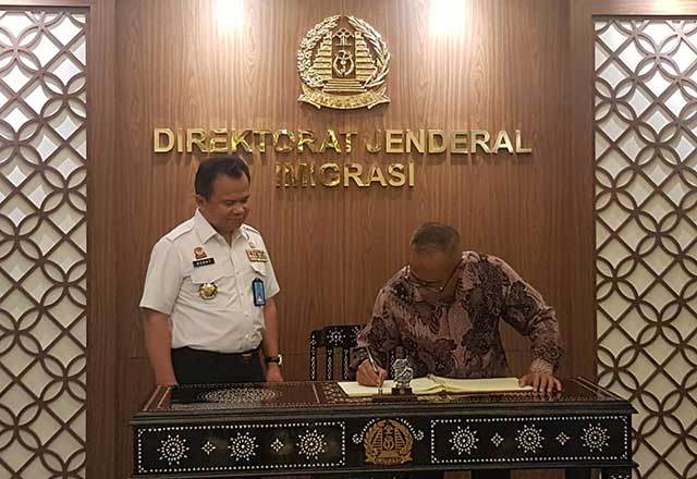 pwi-imigrasi-1 PWI dan Ditjen Imigrasi Gelar Safari Jurnalistik