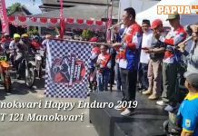 Manokwari Happy Enduro Meriahkan HUT 121 Manokwari