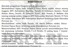 Aduan Michael Wattimena Ditolak DKPP Aduan Michael Wattimena Ditolak DKPP