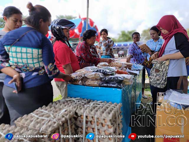 pasar-murah-TPID-Papua-Barat TPID Gelar Pasar Murah, Beda Dengan Harga Pasar Cuma 1000-2000
