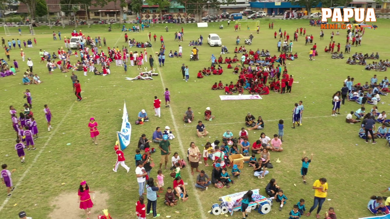 Meriahnya Jalan Sehat HUT ke-58 YPK di Tanah Papua