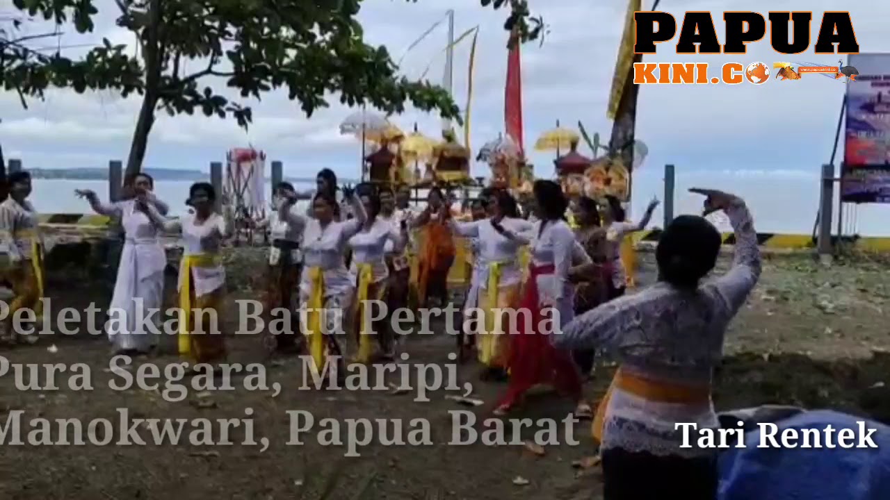 Gubernur Letakkan Batu Pertama Pura Segara di Maripi