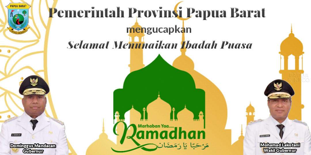 Ucapan Selamat Puasa Pemprov Papua Barat