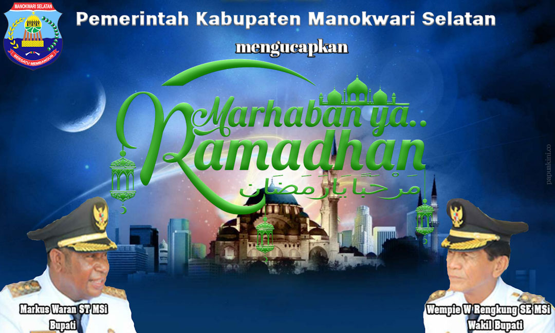 Ucapan puasa Pemkab Manokwari Selatan