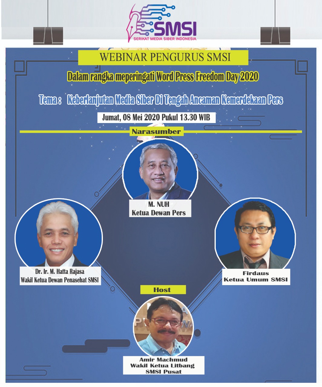 SMSI Gelar Webinar Peringati Hari Kebebasan Pers se-Dunia SMSI Gelar Webinar Peringati Hari Kebebasan Pers se-Dunia