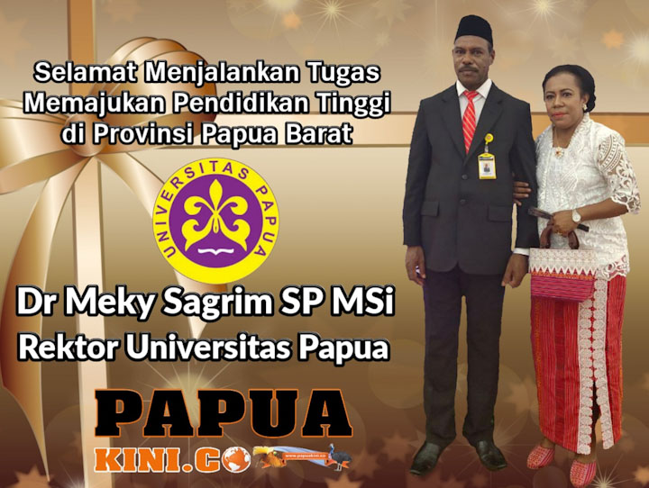 Rektor Unipa Meky Sagrim