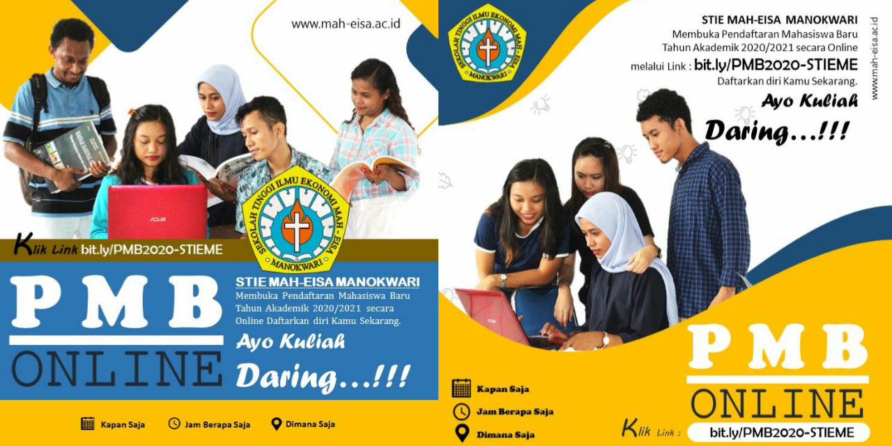 Penerimaan mahasiswa baru STIE Mah Eisa Manokwari