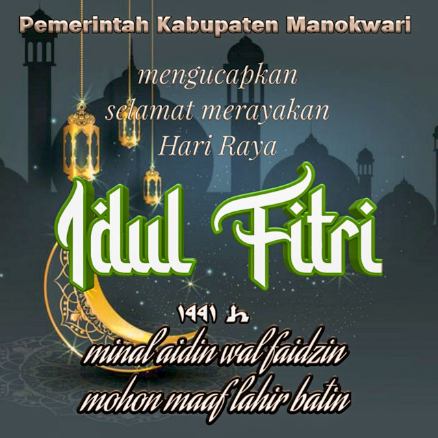 Pemkab Manokwari Idul Fitri