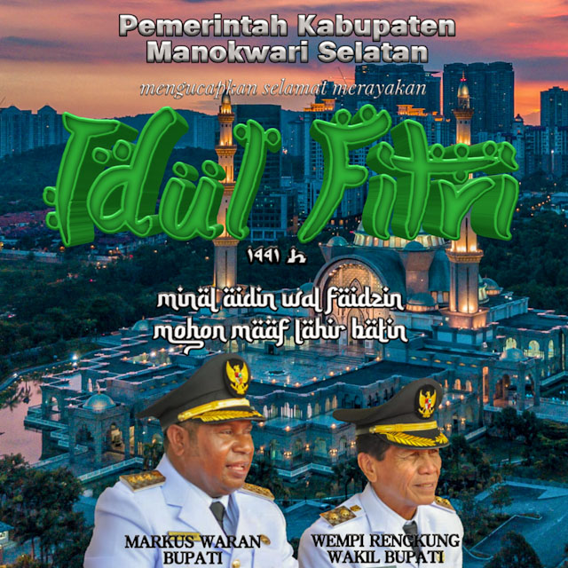 Pemkab Manokwari Selatan Idul Fitri