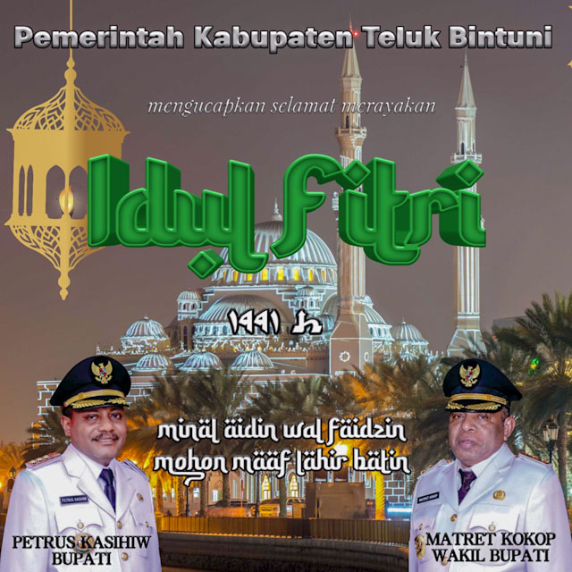Kadis Nakertrans Papua Barat Idul Fitri
