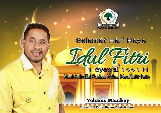 Golkar Bintuni Idul Fitri