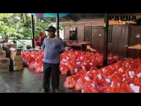 Keluarga Daud Indouw SH Bantu 2000 Paket, Wartawan pun Dapat