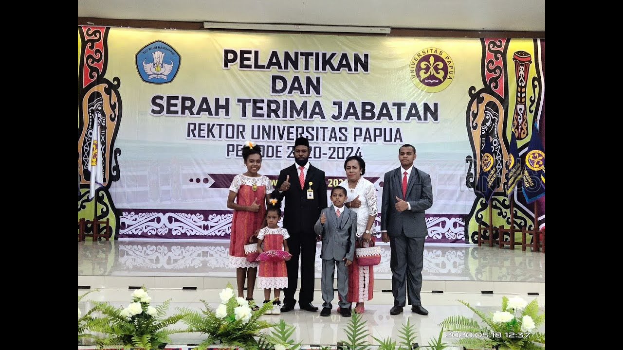 Sah, Mendikbud Lantik Meky Sagrim Rektor Unipa 2020-2024