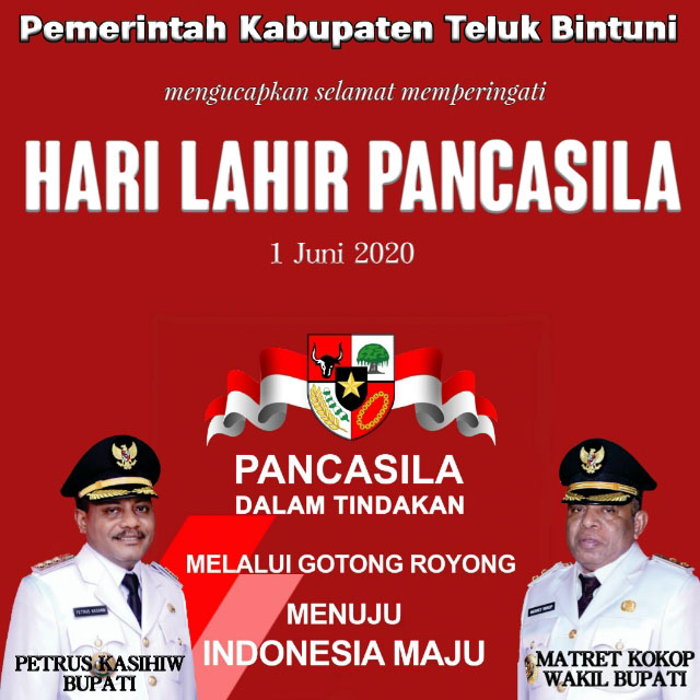Hari Lahir Pancasila Pemkab Bintuni