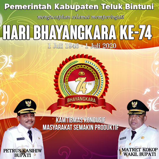 Dirgahayu Bhayangkara Bintuni