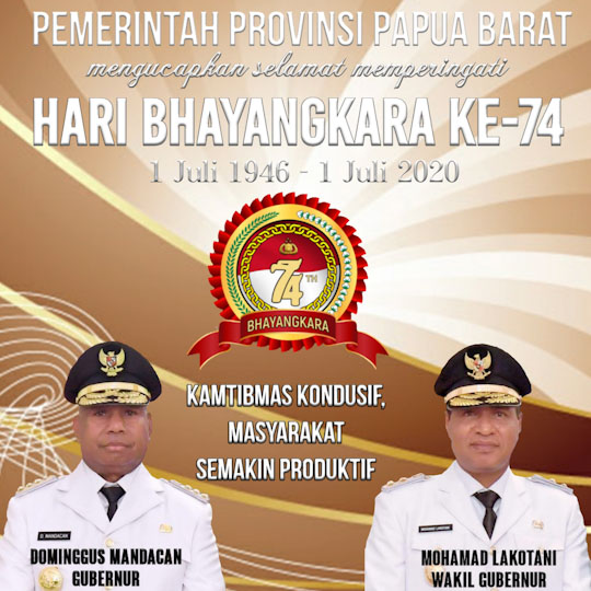 Dirgahayu Bhayangkara Pemprov Papua Barat