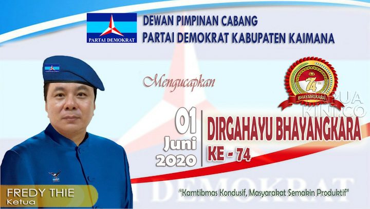 Bhayangkara Freddy Thie Demokrat Kaimana