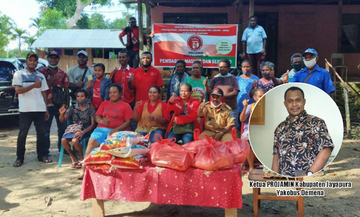 Peduli Covid-19, DPD PROJAMIN Jayapura Bagikan Sembako dan Masker Peduli Covid-19, DPD PROJAMIN Jayapura Bagikan Sembako dan Masker