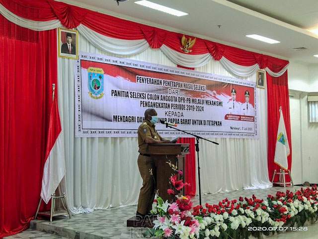 Gubernur Papua Barat Gubernur Tegaskan Tak Intervensi Pansel Anggota DPR Papua Barat Mekanisme Pengangkatan