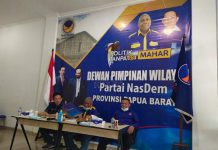 NasDem Resmi Usung Indou-Budoyo di Manokwari, Waran-Rengkung di Mansel NasDem Resmi Usung Indou-Budoyo di Manokwari, Waran-Rengkung di Mansel