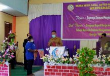 Buka Raker I BKAG Warpramasi, Bupati Ingatkan Tujuan Raker Buka Raker I BKAG Warpramasi, Bupati Ingatkan Tujuan Raker