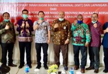 Kanwil BPN Papua Barat Terbitkan 4 Sertifikat, Perlancar Operasional SKK Migas-KKKS Kanwil BPN Papua Barat Terbitkan 4 Sertifikat, Perlancar Operasional SKK Migas-KKKS