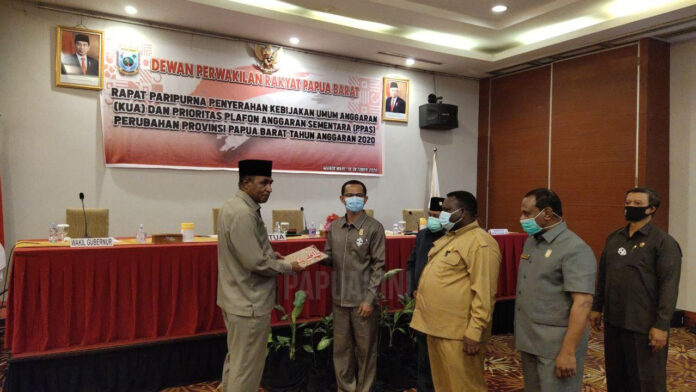 Usulan Belanja Papua Barat di APBD-P 2020 Hampir 11 Triliun