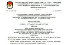 Enam Orang Bersaing Jadi Sekretaris KPU Papua Barat Enam Orang Bersaing Jadi Sekretaris KPU Papua Barat