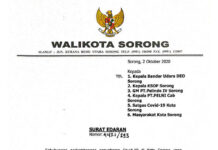 Sorong Tutup Semua Penerbangan Kecuali Dari Jakarta dan Makassar Sorong Tutup Semua Penerbangan Kecuali Dari Jakarta dan Makassar