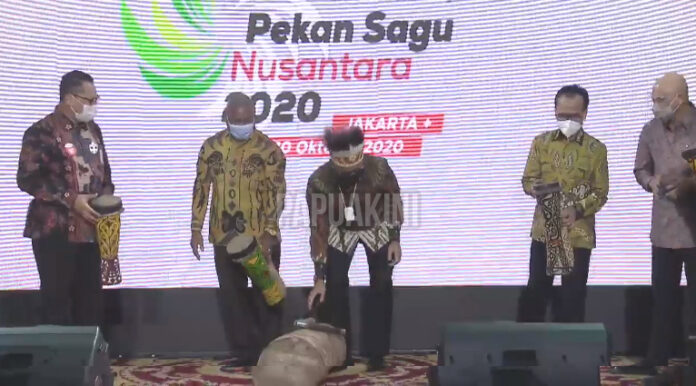 Menteri Perindustrian Ingatkan Waspadai Industri Sagu Negara Tetangga dalam Pekan Sagu Nusantara