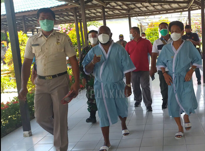 Petahana Bupati Manokwari Mansel Sembuh Covid-19, Lanjut Periksa Kesehatan Pilkada