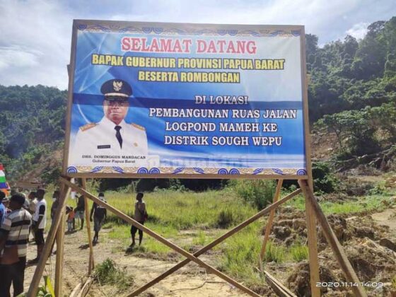 Pemprov Papua Barat Bangun Jalan Pesisir Manokwari Selatan ke Teluk Wondama