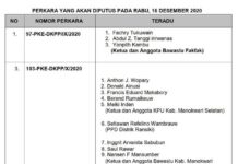 Siang Ini DKPP Bacakan Putusan Kode Etik Tiga Perkara di Papua Barat Siang Ini DKPP Bacakan Putusan Kode Etik Tiga Perkara di Papua Barat