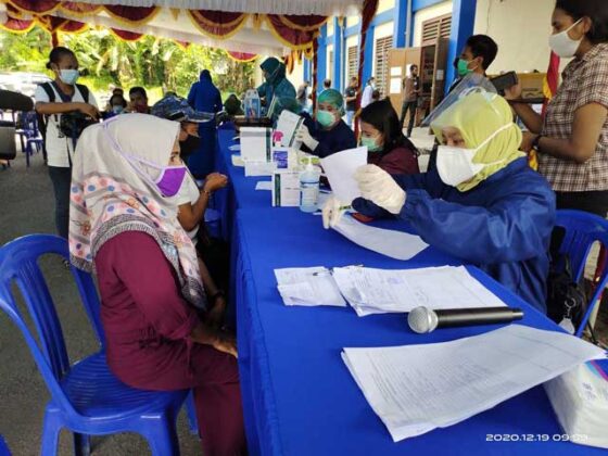 Sambut Hari Ibu PKK Papua Barat Rapid Test Massal Gratis
