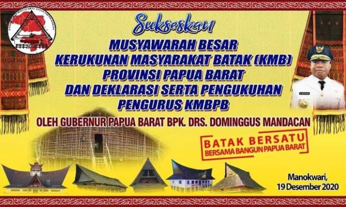 Kerukunan Masyarakat Batak Papua Barat Gelar Mubes