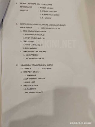 Gubernur Kukuhkan Kerukunan Masyarakat Batak Papua Barat, Ini Para Pengurusnya