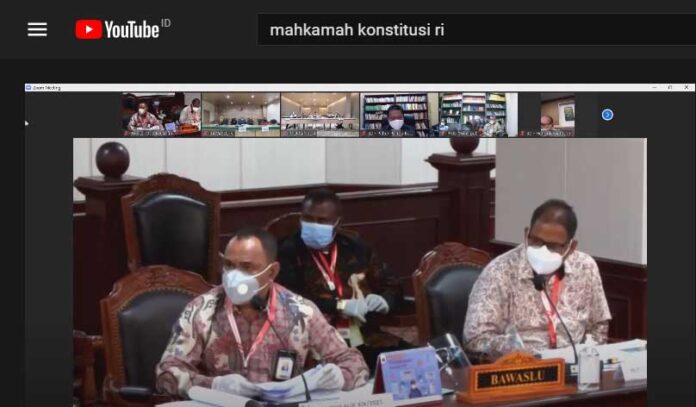 157 Bukti Sanggahan Dimasukkan Dalam Sidang Pilkada Wondama di MK