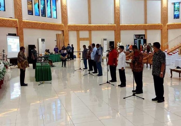 Mulus, Gladi Resik Pelantikan Empat Bupati dan Wakil Bupati