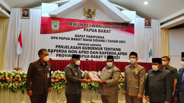 Ini Struktur RAPBD 2021 Papua Barat