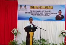 Depo Arsip Papua Barat Resmi Digunakan Depo Arsip Papua Barat Resmi Digunakan