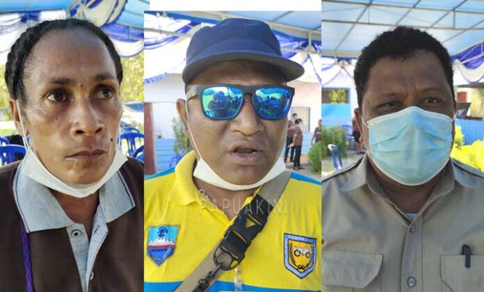 Mama Pasar dan Pejasa Ojek Terima Kasih Dapat Pencerahan Covid-19