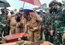 Realisasi TMMD 110 di Kabupaten Sorong Sudah 47 Persen Realisasi TMMD 110 di Kabupaten Sorong Sudah 47 Persen