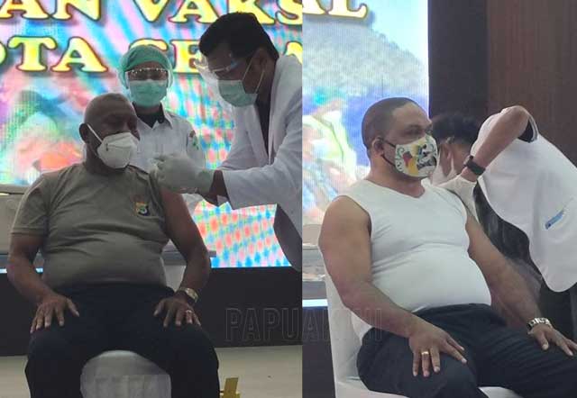vaksinasi-gubernur-papua-barat-dan-bupati-manokwari Gubernur Papua Barat dan Bupati Manokwari Vaksinasi Covid-19