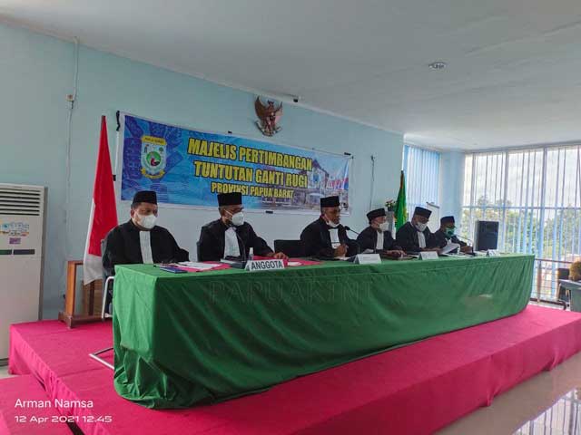 MPTGR-Papua-Barat Dua Oknum Pejabat SatPol PP Papua Barat Harus Bayar TGR 200 Juta