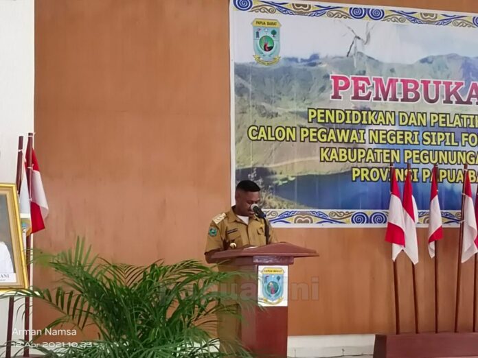 Bupati Pegaf: Ingat Siap Ditempatkan di Mana Saja
