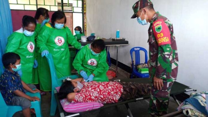 Kodim Manokwari Gandeng BKKBN Gelar KB Kesehatan Gratis