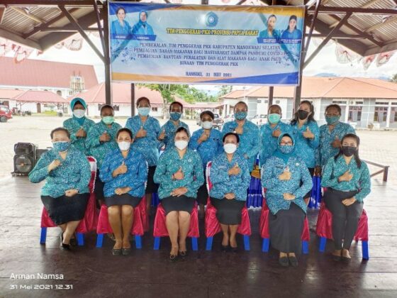 PKK Manokwari Selatan Dapat  Pembekalan, PKK Papua Barat Salurkan Bantuan