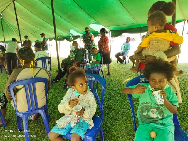 PKK Papua Barat Pelayanan Kesehatan Gratis, Kepala Distrik Manokwari Utara Terima Kasih