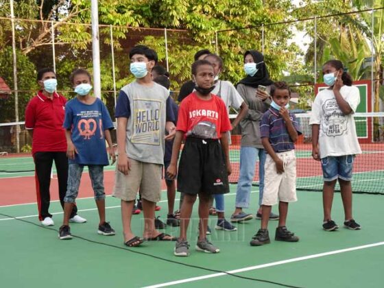 Bupati Manokwari Apresiasi Insan Tenis Rela Berkontribusi