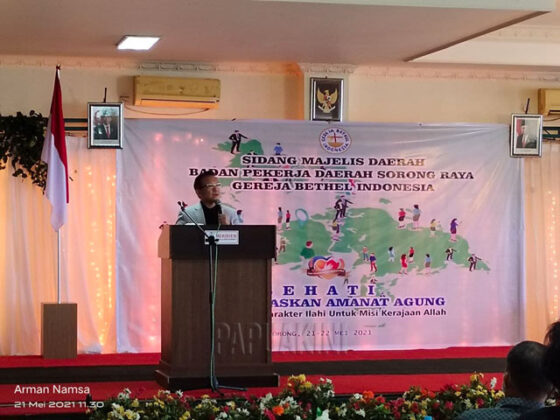 Semangat Kesatuan Harus Mendasari Sidang GBI Sorong Raya